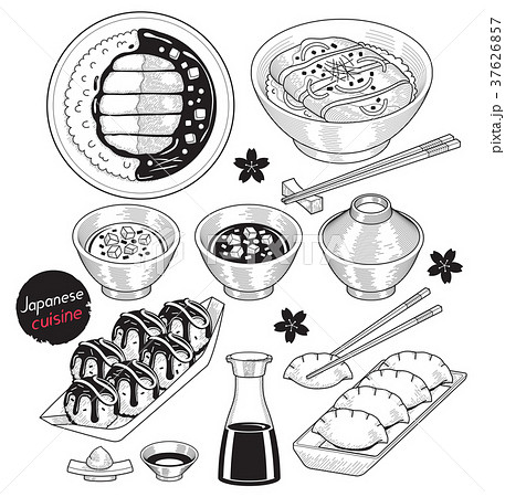 タレカツ丼のイラスト素材 タレカツ丼のイラスト素材