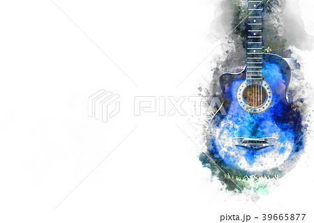 アコギのイラスト素材