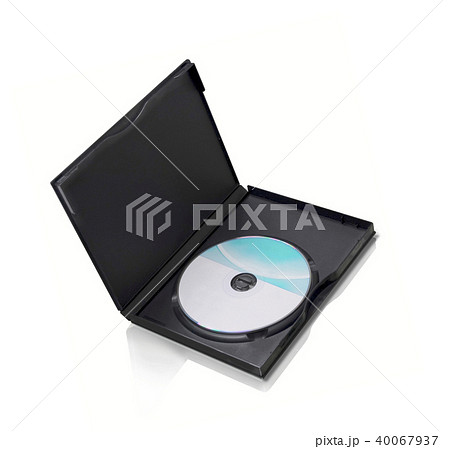 Dvdケース Cdケース 透明 プラスチックの写真素材 Pixta