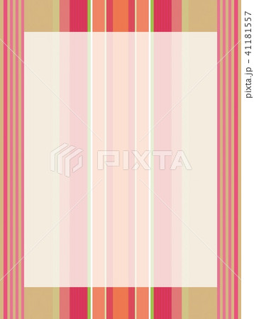 ボーダー ストライプ 背景素材 ベージュのイラスト素材
