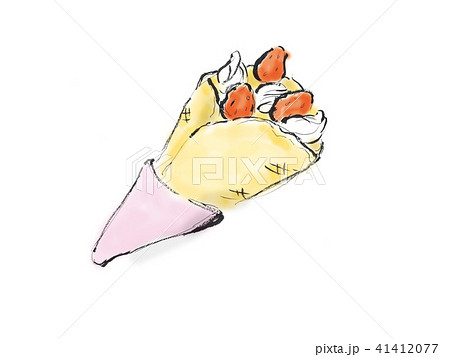 クレープのイラスト素材集 ピクスタ