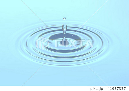 水たまりのイラスト素材 Pixta