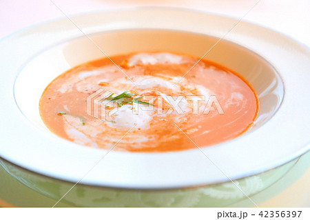 伊勢海老スープの写真素材