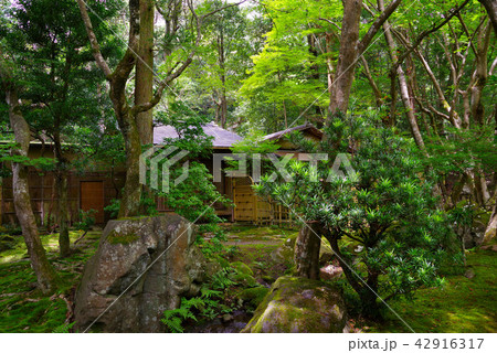 栖賢寺の写真素材