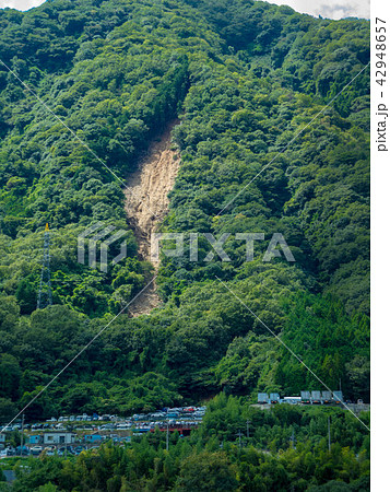 土砂災害 砂防ダム リスク 土砂 防災の写真素材 土砂災害 砂防ダム リスク 土砂 防災の写真素材