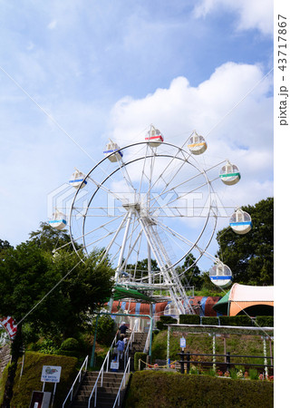 桐生が岡遊園地 観覧車の写真素材