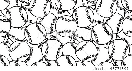 軟式野球 イラストのイラスト素材