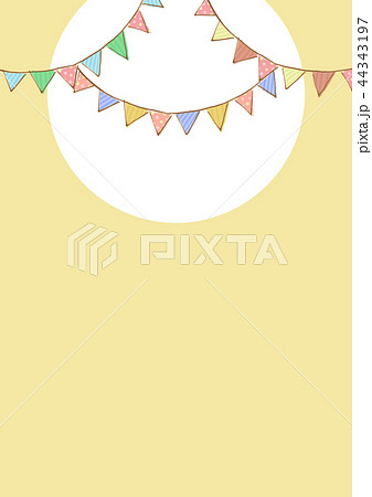 国旗 運動会 イベント 年中行事のイラスト素材