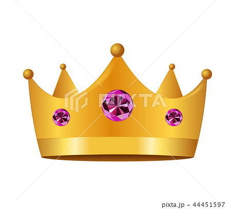 ティアラ 王冠 お姫様のイラスト素材