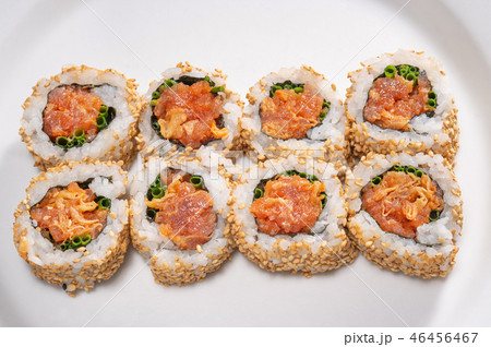 ツナロール 寿司の写真素材