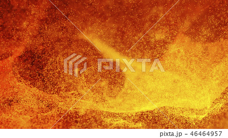 マグマ 火 背景の写真素材