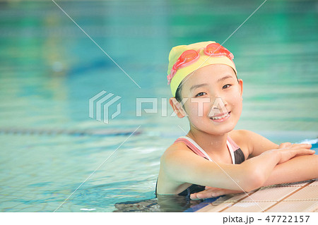 Js　女子小学生 水泳 