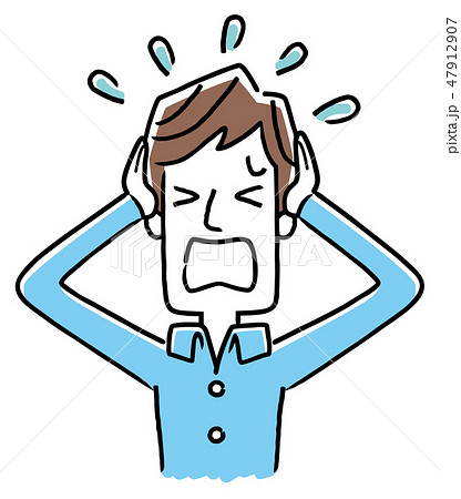 混乱のイラスト素材