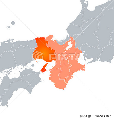 兵庫県淡路島 但馬 淡路島 地図 イラスト 兵庫県のイラスト素材