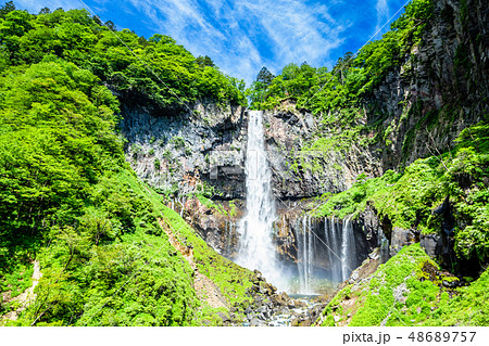 華厳の滝の写真素材