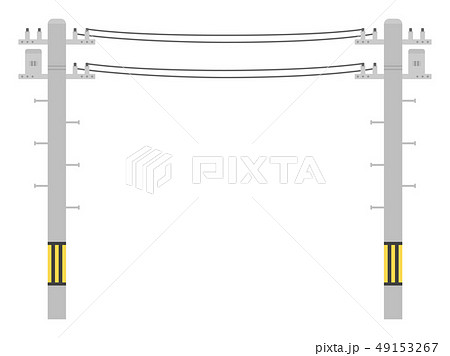 電線桿插圖素材