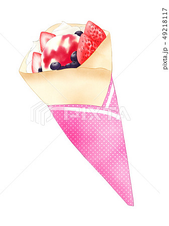 クレープのイラスト素材集 ピクスタ