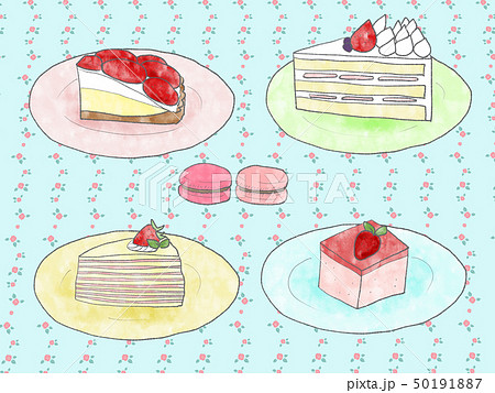 ミルクレープのイラスト素材 ミルクレープのイラスト素材