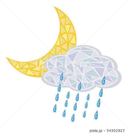 しゅう雨の写真素材