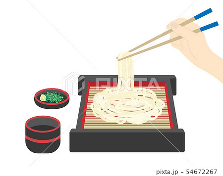 皿うどんのイラスト素材