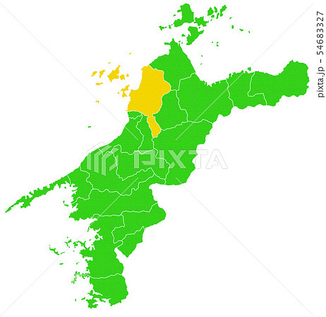 県庁所在地のイラスト素材