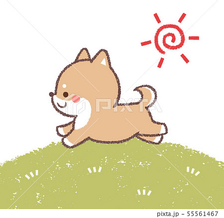 ドッグランのイラスト素材 ドッグランのイラスト素材