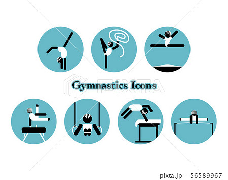 新体操のイラスト素材集 ピクスタ