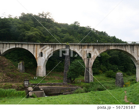 鉄屋橋の写真素材