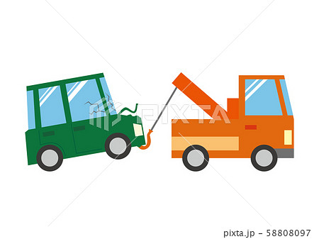レッカーのイラスト素材