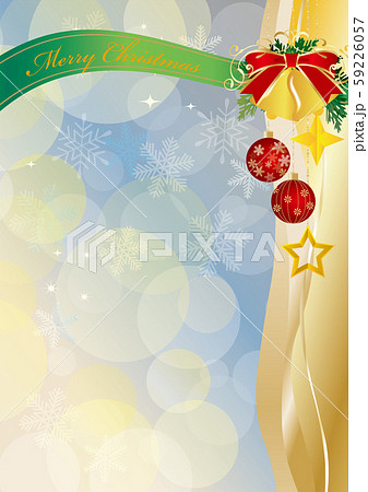 クリスマスカード 背景素材のイラスト素材 - PIXTA