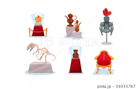 王様のイス 豪華のイラスト素材