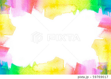 彩虹色的插圖素材