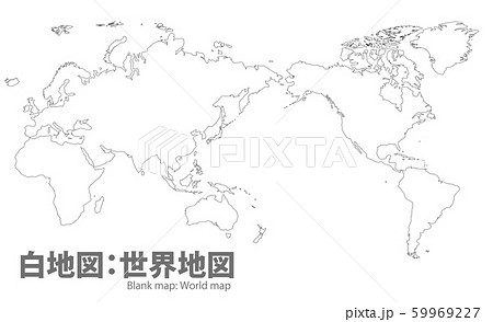 白地図 ベクター 地図 オーストラリアのイラスト素材