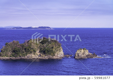 手石島の写真素材