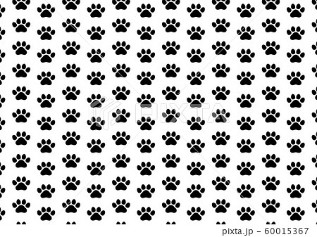 イラスト 背景 壁紙 肉球の写真素材