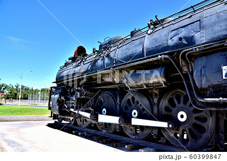 蒸気機関車 乗り物 鉄道 アメリカの写真素材