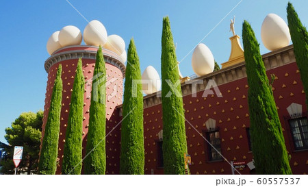 ダリ美術館 美術館 ダリ スペインの写真素材