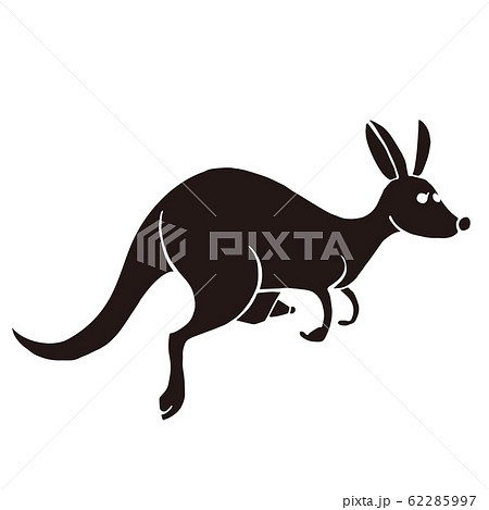 カンガルーのイラスト素材集 ピクスタ