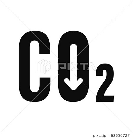 Co2排出のイラスト素材