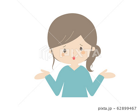 愛想笑いのイラスト素材 Pixta