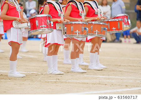 運動会 子供 鼓笛隊 マーチングバンドの写真素材 - PIXTA