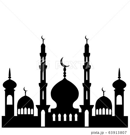 イスラム教の礼拝堂 コーランのイラスト素材
