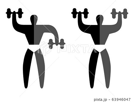ボディビルのイラスト素材集 ピクスタ