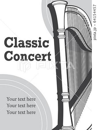 ハープのイラスト素材集 ピクスタ