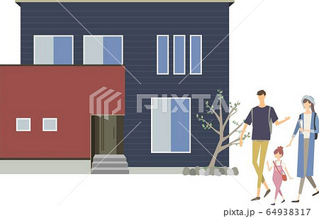 住宅展示場のイラスト素材 - PIXTA