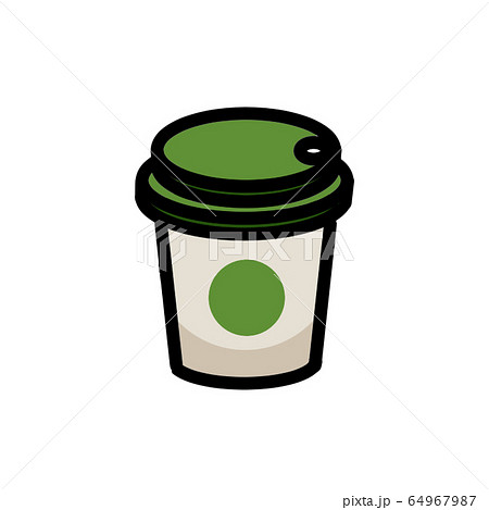 スタバのイラスト素材 Pixta