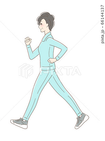 少女 ジャージ 女の子 かわいいのイラスト素材