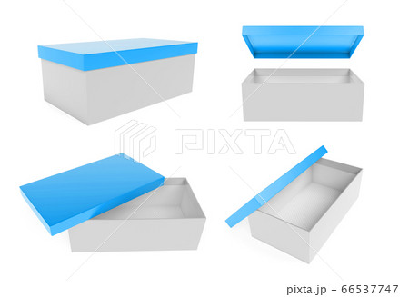 靴箱 コンテナ Boxのイラスト素材