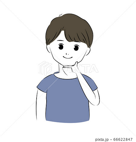 Lポーズのイラスト素材