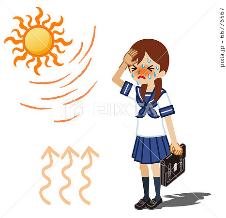 熱中症のイラスト素材集 ピクスタ